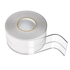 Easy To Clean PVC Baseboard No Drilling Required Tool-free Installation