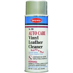 Sprayway 990 15 oz. Can Vinyl Leather Cleaner