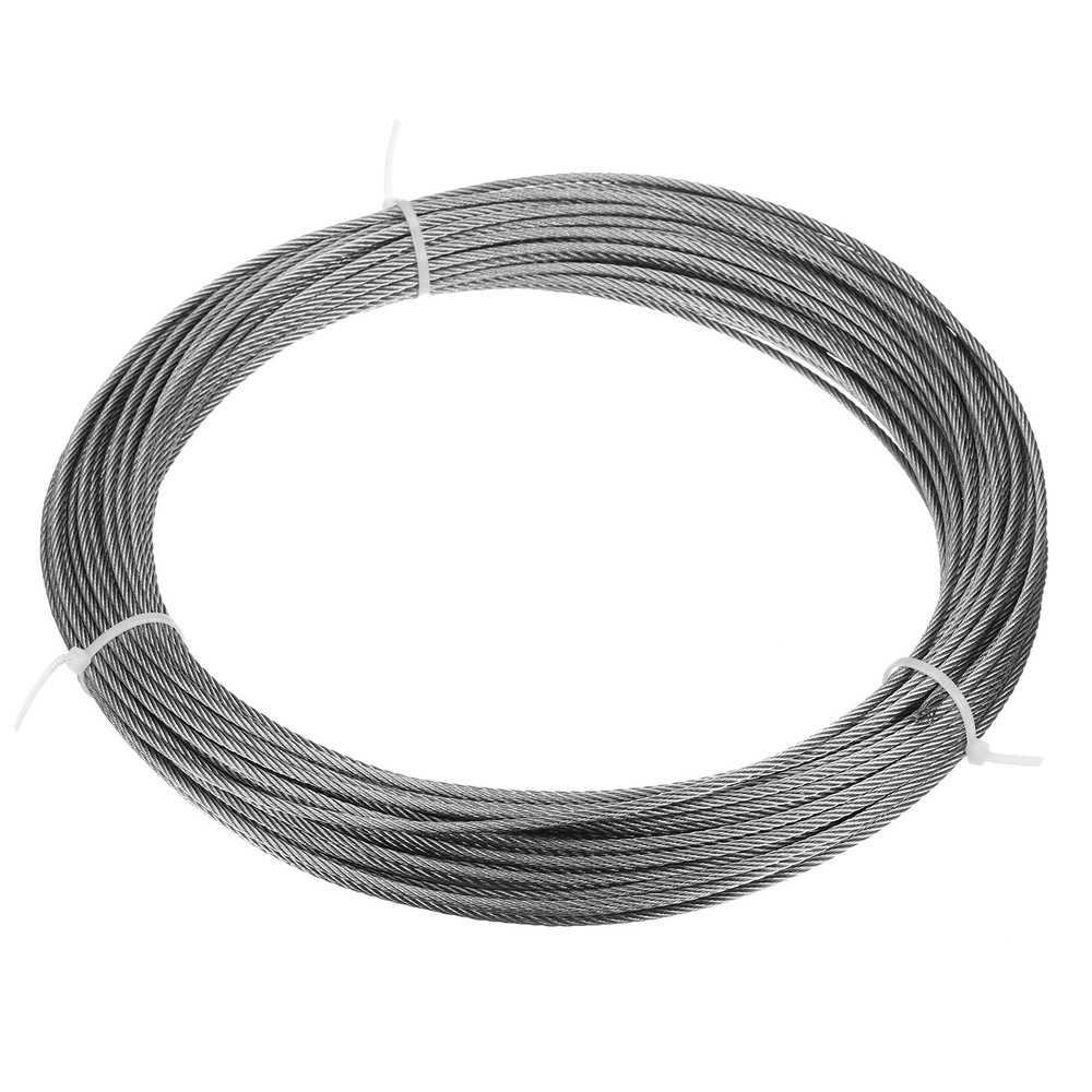 3/32″ (2.5mm) 98ft (30M) 304 Stainless Steel Cable Wire Rope 7 x 7 Strands