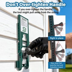 Siding Installation Tools for 5/16Inch, 3/8Inch, 7/16Inch Cement Siding Lap T…