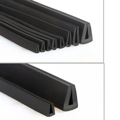 Rubber Edge Sealing Strip U Shape Channel Protector Edging Seal Trim Slot 1-16mm