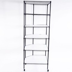 ❄️FREE SHIPPING!❄️ 5 Shelf Wire Metal Corner Industrial Rack 4 Garages Basements