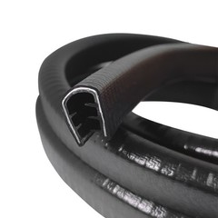 SYOAUTO Large Edge Trim Fits Edge 1/4 inch, 30 Feet (9 Meter) Black Rubber Ed…