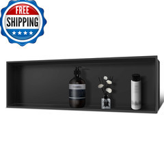 Bathfinesse Shower Niche Insert Tile Ready Bathroom Livingroom Wall Niche Long