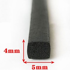 Neoprene Self Adhesive Backed Foam Sponge Strip Roll Sheet Tape Seal EPDM