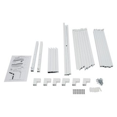 AC Security Cage Adjustable Air Conditioner Cage Air Conditioner Cage White SALE