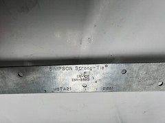 (QTY 3) Simpson Strong-Tie LSTA Strap Tie 1 1/4” X 18” ER-102 ESR-2523 MSTA12