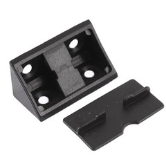 Furniture Cabinet Plastic 90 Degree Corner Braces Angle Brackets 10pcs