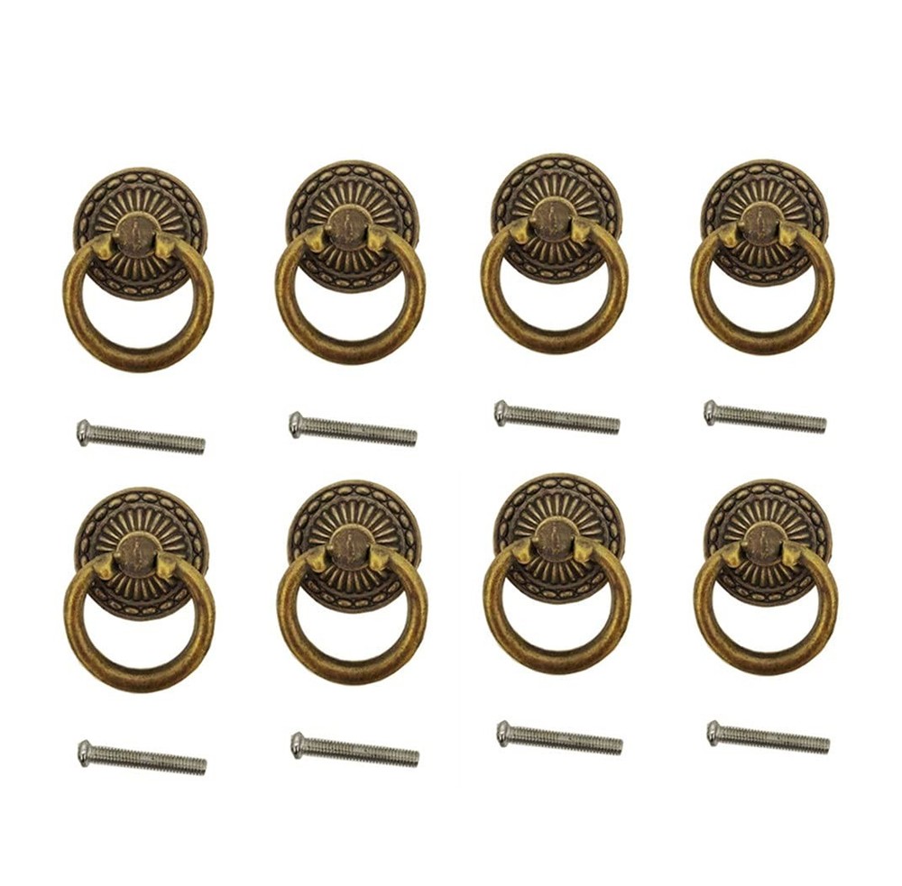 MIZORLIE Antique Bronze Knob Handle Retro Dresser Pull Cabinet Drawer