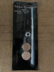 Ideal newel post fastener packaging may differ than what is shown  
