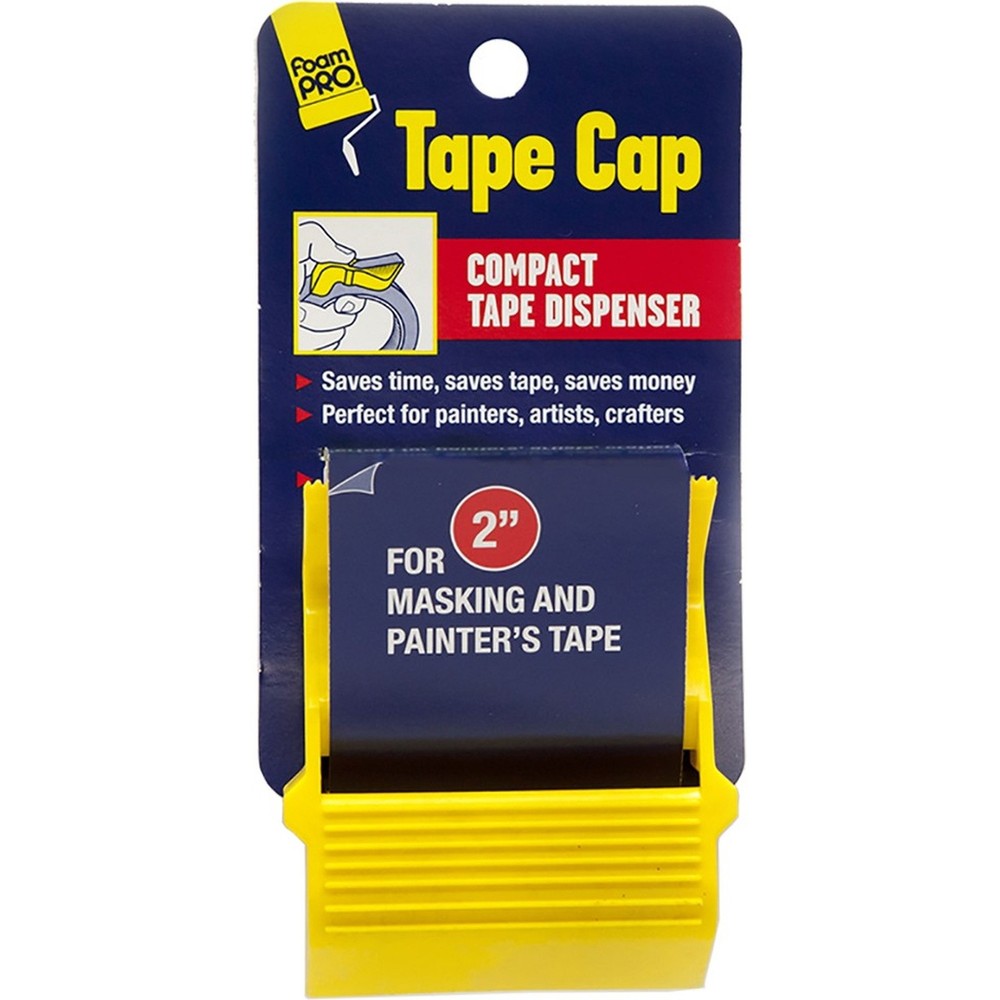 FoamPRO 148 2″ Tape Cap Compact Masking Tape Dispenser-1PK