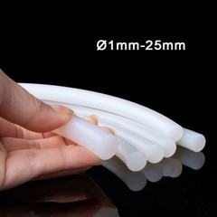 Solid Round Silicone Rubber O-Ring Cord Waterproof Seal Gasket Ø 1mm – 25mm