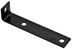 National Hardware 7.5in H X 1.5in. W X 0.125in. D Carbon Steel Inside Leg Corner
