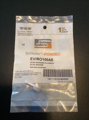Schluter Rondec EV/RO100AE Outside Corner Satin Aluminum (1)