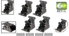 Multi-Functional Self-Locking Brackets – Perfect for Tables, Beds, & Workbenches