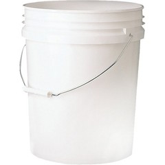 Leaktite 1123032 5gal 70mil White Empty Mixing Pail-1PK