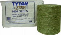 Baler Twine, Green Sisal, Two 8,000-Ft. Spools – SBT16GRTY