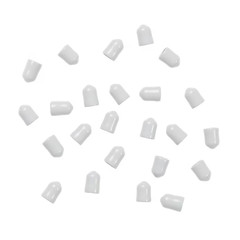 ClosetMaid 20-Pack Multi-Shelf Fixed Mount White Plastic End Cap