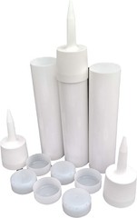 Reusable Empty Caulk Tube – REFILLABLE CAULKING Cartridge 10 10 Ounce, White