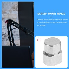 2 Pcs Hardware Hinges Articulated Small for Crafts Folding Table