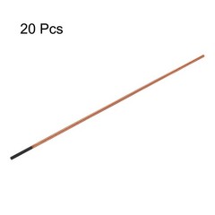 20pcs 4mmx355mm Carbon Arc Air Gouging Rods Copper Graphite Electrode Rods