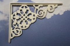 1-SHELF BRACKET,ORNATE SHELF BRACE,GARDEN AND HOME DECOR,ALL OCCASION GIFT, B-30