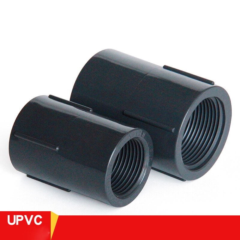 Internal Thread Black PVC Metric Plumbing Fittings Pipe Connector 20-63mm ID Lot