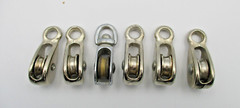 (6) 2″ Metal Pulleys