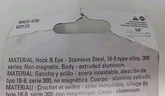 National Hardware 3/8″ x 10-1/2″ Aluminum/Steel Hook and Eye Turnbuckle N422-576