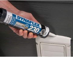 DAP 18416 Dynaflex 230 Premium Elastomeric Sealant, 10.1-Ounce, Clay 2 Pack