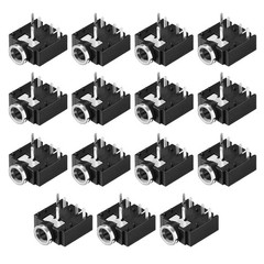 3.5mm Audio Jack Circuit Connector for 5 Pin Female Connector PJ-307 15pcs