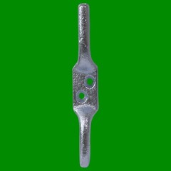 1x 5″ Inch (125mm) Galvanised Cleat Hook Flag Pole Rope Halyard Washing Line