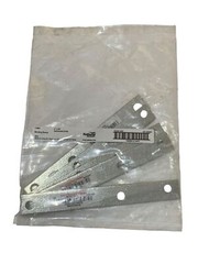 NATIONAL HARDWARE 118BC Mending Braces 6″ x 3/4″ Galvanized Finish – 5Pcs