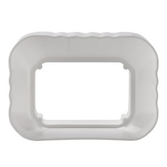VYH 3×4 to 2×3 Gutter Downspout, Downspout to Downspout Adapter (White 1 Pack)