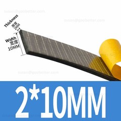 Neoprene Self Adhesive Backed Foam Sponge Strip Roll Sheet Tape Sticky Seal EPDM