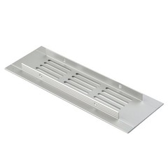 50mm Aluminium Rectangular Cabinet Wardrobe Air Vent Grille Ventilation-Cover