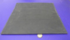 EPDM Rubber Sheet, Black, 1/16″ x 12″ Wide x 12″ Length