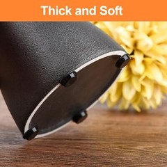 Rubber Feet for Electronics, Adhesive Stick on Black, Black Bumpers Pads