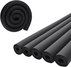 7/8 Inch Pipe Insulation Tubing, 7/8 ID Foam 3/8 Wall 6FT Copper Insulation Wrap