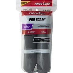 Wooster RR308 6-1/2″ Pro Foam Jumbo-Koter Closed-End Mini Roller Cover (2pk)