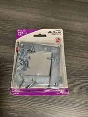 (4-Pk) National Hardware Corner Plate 4″ x 3/4″ N114-116 NOS
