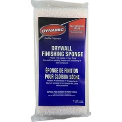 Dynamic 00025 9″ x 4.5″ x 1.75″ Professional Grade Drywall Finishing Sponge-1PK