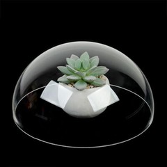 Diameter 50mm-300mm Acrylic PMMA Clear Dome Shape Rimless Dust Cover Select Size
