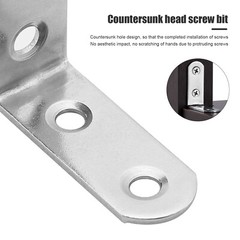 1.5” L Bracket Corner Brace Sets Stainless Steel 90° Right Angle Hardware LOT