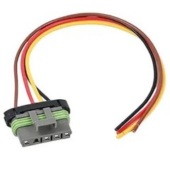 Tail Light Connector Wiring Harness Pigtail Plug for 1988-2000 and Size: 1pcs