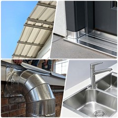 Aluminum Flashing Roll, 0.4″ x 6.56ft Aluminum Flashing Roofing Panels 0.3mm
