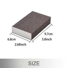 12Pcs Sanding Sponge 60 Grit Coarse Sanding Blocks for Drywall Metal Wood Was…