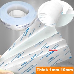 Self-Adhesive Silicone Rubber Sealing Strips Backed Solid Gaskets Thick 1mm-10mm