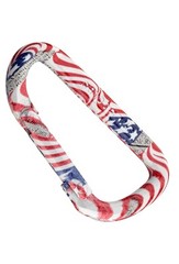TP3113B Interlocking Spring Snap U.S. Flag Colored Finish