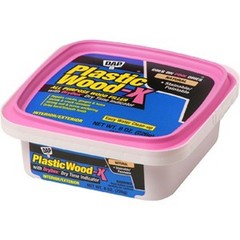DAP 00541 .5pt Natural Plastic Wood-X All Purpose Wood Filler w/Drydex-1PK